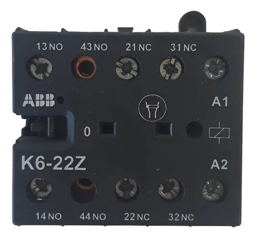 Contator Auxiliar Abb K6-22z Bobina 220v 4a