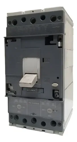 Abb Disjuntor Tripolar 200a Caixa Moldada Tmax T4h 690v