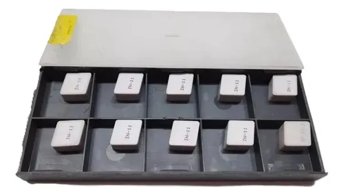 Inserto De Cerâmica Iscar In11 Cngn 120712t Kit 10 Peças