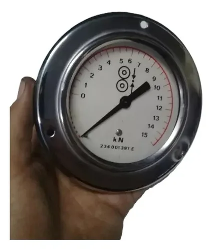 Manômetro De Peso 15 Kn (kgf)