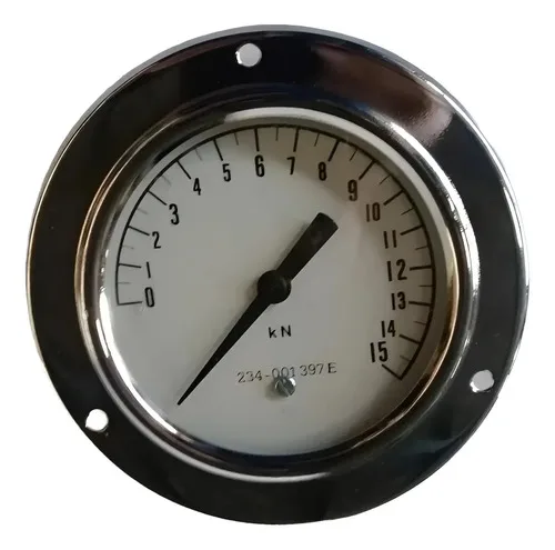 Manômetro De Peso 0 A 15 Kn  Novo