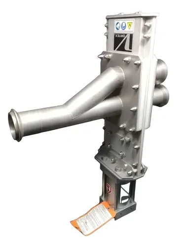 Válvula Guilhotina Pneu. Salina Vórtex 2vias Dr2.5-2s4-sl-mg