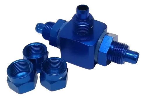 Festo Kit 3 Peças Conexão T 1/2 Pol Em Alumínio Adonizado