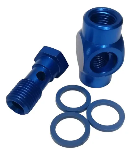 Festo Parafuso Vazado 1/2 Peça Anelar Kit 5 Peças Novo