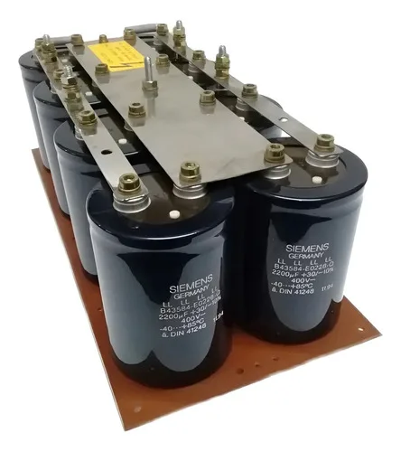 Capacitor Banco Siemens Germany B43584-e0228-q 2200uf 400v