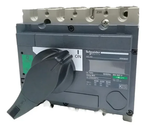 Interruptor Seccionador 250a Schneider Ins250 Interpact 690v