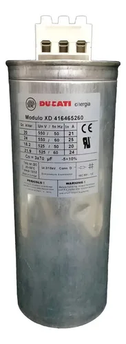 Capacitor 24kvar Ducati Modulo Xd 416465260 550v 70uf