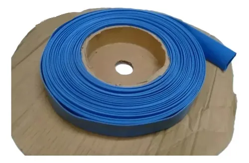 Tubo Termocontrátil Azul Prixmek 40mm Valor 10 Metros