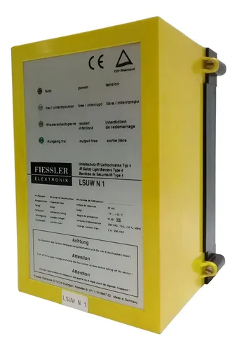 Controlador Cortina De Luz Fiessler Elektronik Lsuw N1 220v