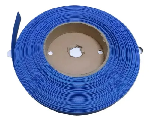 Tubo Termocontrátil Azul Prixmek 30mm Valor 10 Metros