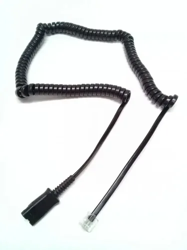 Cabo Espiral Modular Qd Rj45 U10p-s19 Plantronics 38340-01