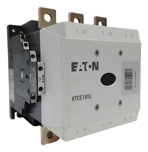 Contator Tripolar 185a Eaton Xtce185l Bobina 24-48vdc 55kw