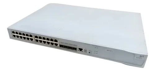 Switch 3com 3cr17761-91 4500g 24 Portas Rj-45 + 4 Portas Sfp