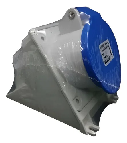 Tomada Sobrepor 32a Steck N3206 Newkon 2p+terra 200-250v Branco