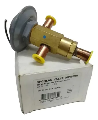 Válvula Expansão Controle Pressão Sporlan Lac-5-180 903029