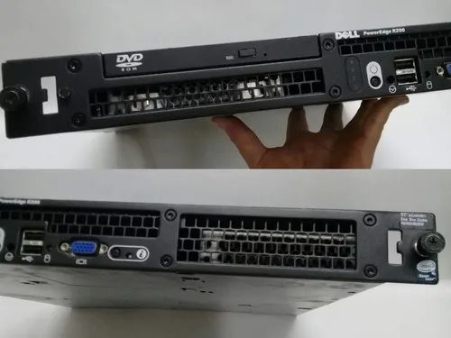 Dell Servidor Em Rack Poweredge R200 Com Intel Xeon