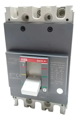 Disjuntor Trip 60a Abb Sace Fórmula A1n 125 Em Caixa Moldada