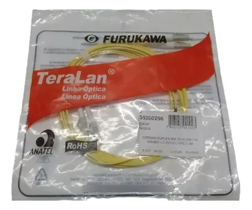 Fibra Óptica Multimodo Furukawa Teralan Lc-spc 35200286 3m