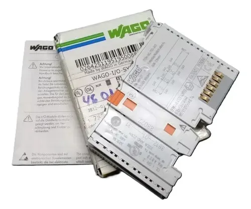 Módulo De Entrada Digital Wago 750-603 Com Manual