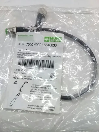 Cabo Sensor Macho Fêmea Murr 7000-40021-6540030 4 Pinos