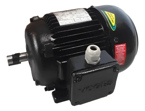 Motor Blindado Novo 1/2cv Trifásico 1160/1755rpm 4-6 Polos
