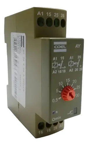 Coel Temporizador Para Partida Estrela Ay 30 Segundos 220v