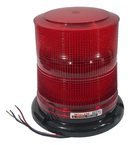 Luz Advertência Estroboscópica Whelen 2519hp Leia Descrição Vermelho 24v
