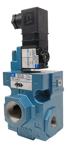 Válvula Solenoide Pneumática Mac 56c-12-591ja 150psi 3vias