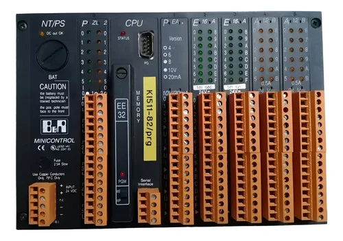 Rack Unidade Básica Cpu B&r Mcge232-022 Minicontrol 24vdc