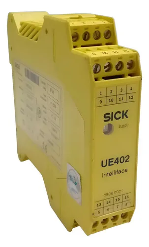 Relé De Expansão Sick Ue402-a0010 Intelliface 1023577 24vdc