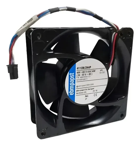 Ventilador Cooler Axial Ebmpapst 4118n/2h4p 48v 34w 120×120