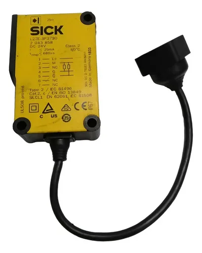 Barreira Luz De Segurança Sick L27e-3p3730 2043858 Receptor
