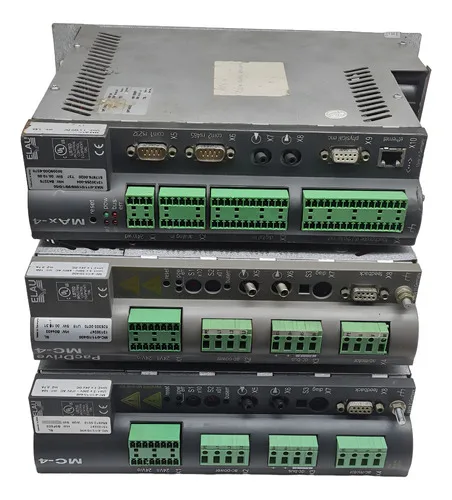 3x Servo Drive Elau Mc-4 Max-4 Pacdrive 24vdc Não Funcionam