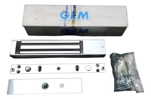 Fechadura Eletromagnética Vault Gem-600m 12/24vdc E Suporte