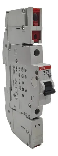 Disjuntor Monopolar Abb 32a S201-c32 Com Base Plug-in