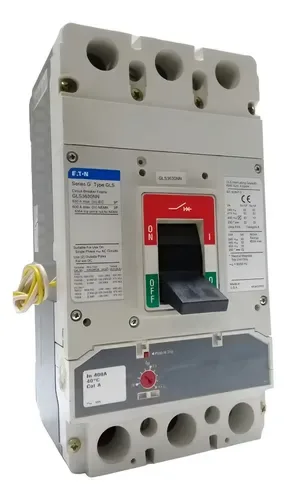 Disjuntor Eaton 630a Tripolar Gls3630nn Series G Com Bobina