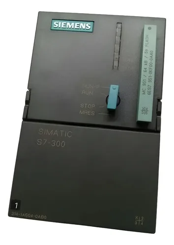 Siemens Cpu314 Simatic S7-300 314-1ae04-0ab0 Fonte 24vdc