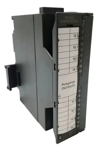 Siemens Módulo Saída 6es7 322-1bf01-0aa0 Sm322 Do8xdc24v/2a