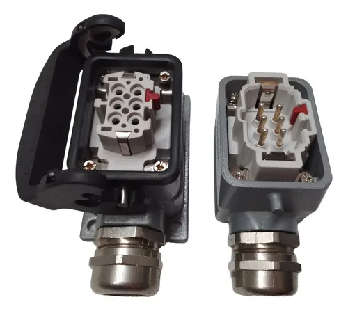 Tomada Conector Phoenix Contact Macho Fêmea 6 Pinos 1604722