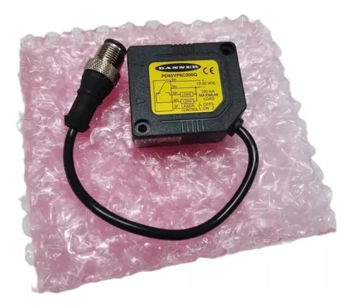Banner Pd45vp6c200q 48324 Sensor Laser Convergente Picodot