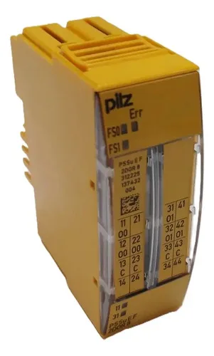 Módulo I/o De Segurança Pilz Pssu Ef 2dor8 312225 220v/24vdc