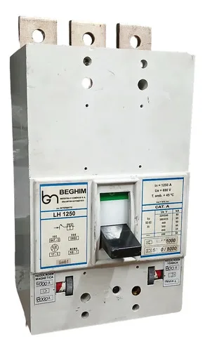 Disjuntor Tripolar Caixa Moldada Beghim Lh 1250a