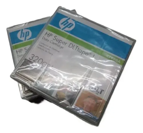 Hp Super Dlttape 1 220-320 Gb Cartucho De Dados C7980a Novo 