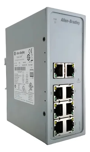 Switch Ethernet Allen Bradley Stratix 2000 1783-us8t 24v
