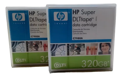 Hp Super Dlttape 1 220-320 Gb Hp C7980s C7980a 2uni.