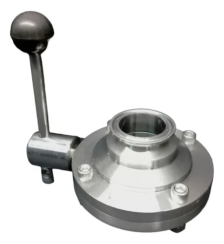 Válvula Borboleta Sanitária Inox 316 1½ Polegadas