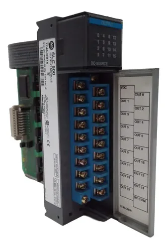 Módulo De Saída Allen Bradley 1746-ob16 Série D 24vdc