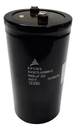 Capacitor Eletrolítico Epcos B43875-a2688-q 6800uf 250v