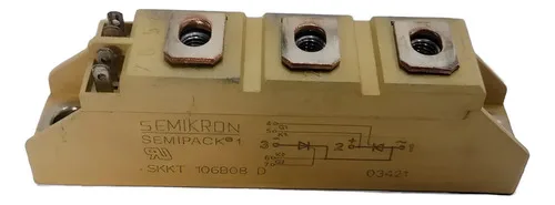 Tiristor Semikron Semipack Skkt 106b08 D