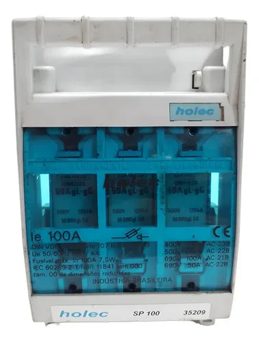 Seccionadora Tripolar Holec Sp - In 100a 100 35209